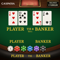 Casinoia - Baccarat - Stolové hry